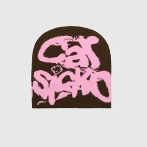 Carsicko Beanie World Brown Pink