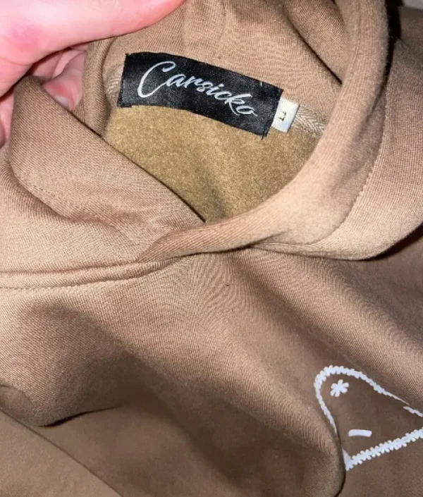 Carsicko Brown Hoodie