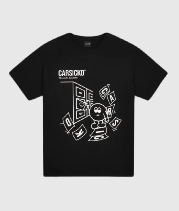 Carsicko Lockers T-Shirt Black