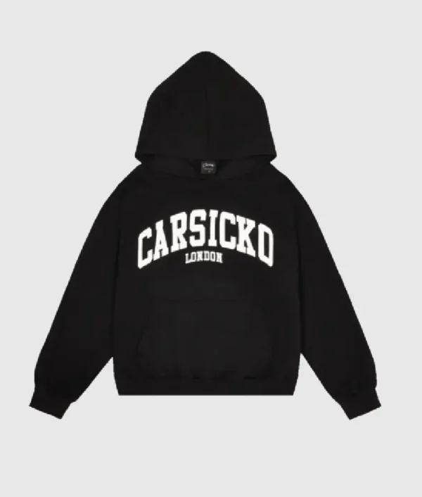 Carsicko London Classic Hoodie Black