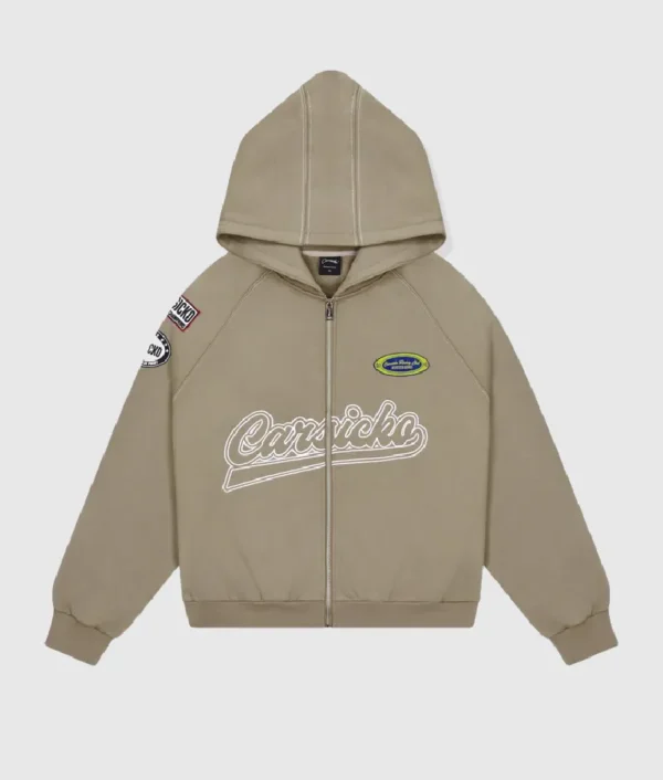 Carsicko Racing Club Hoodie Cream