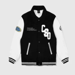 Carsicko Racing Club Varsity Jacket Black